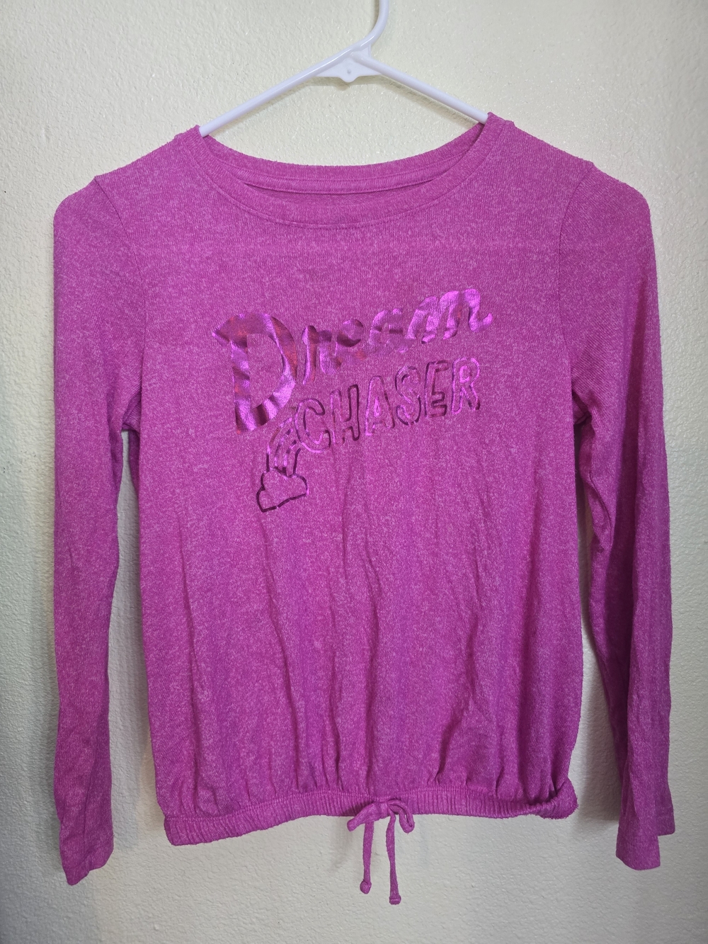 Cat & Jack Pink 'Dream Chaser' Long Sleeve Top